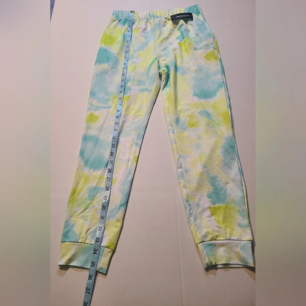 Ideology Girls Tie-Dye Joggers With 2 Slash Side Pockets Size 14 NWT